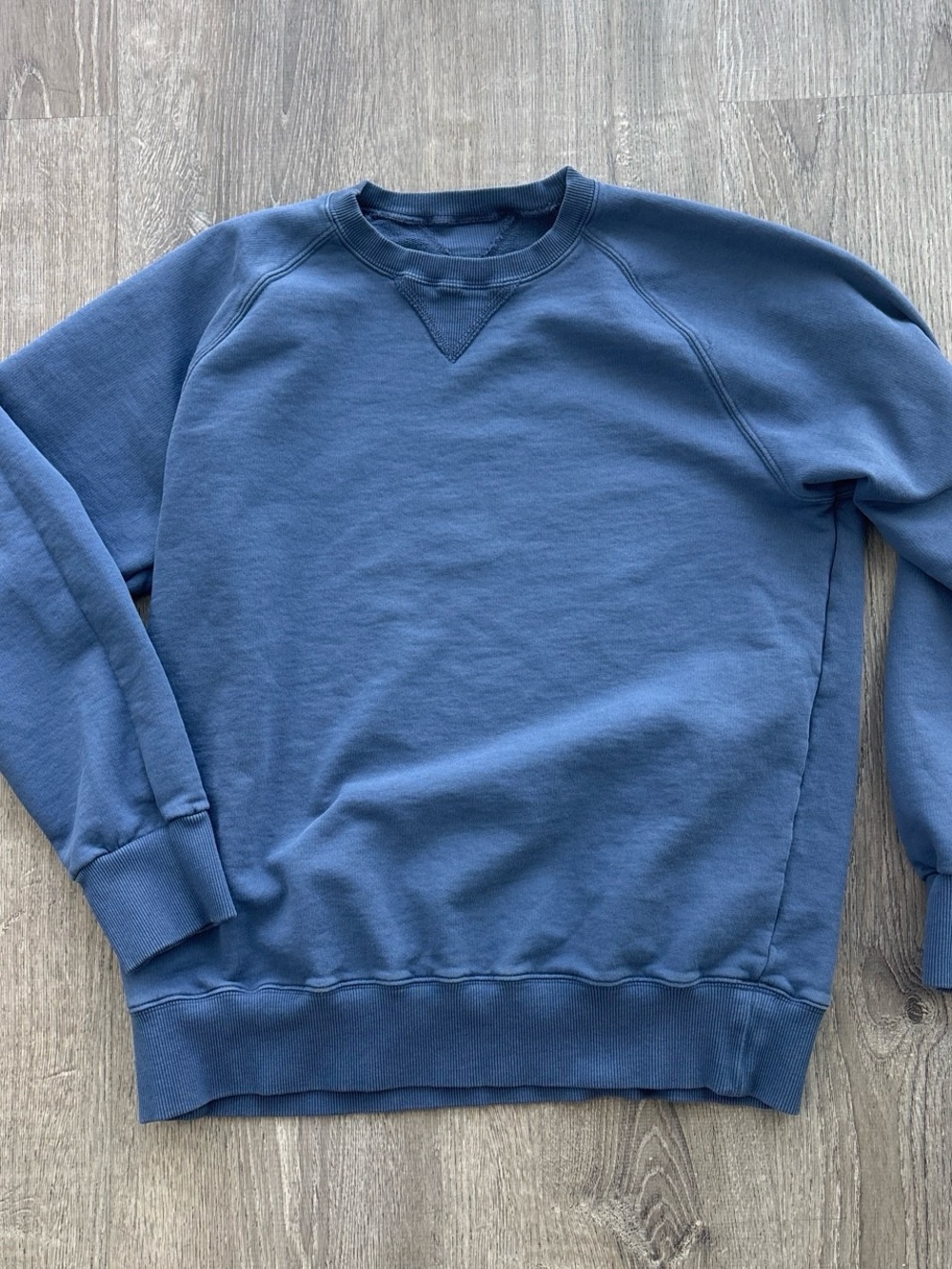 Forte Men's Crewneck Sweatshirt in Slate Blue